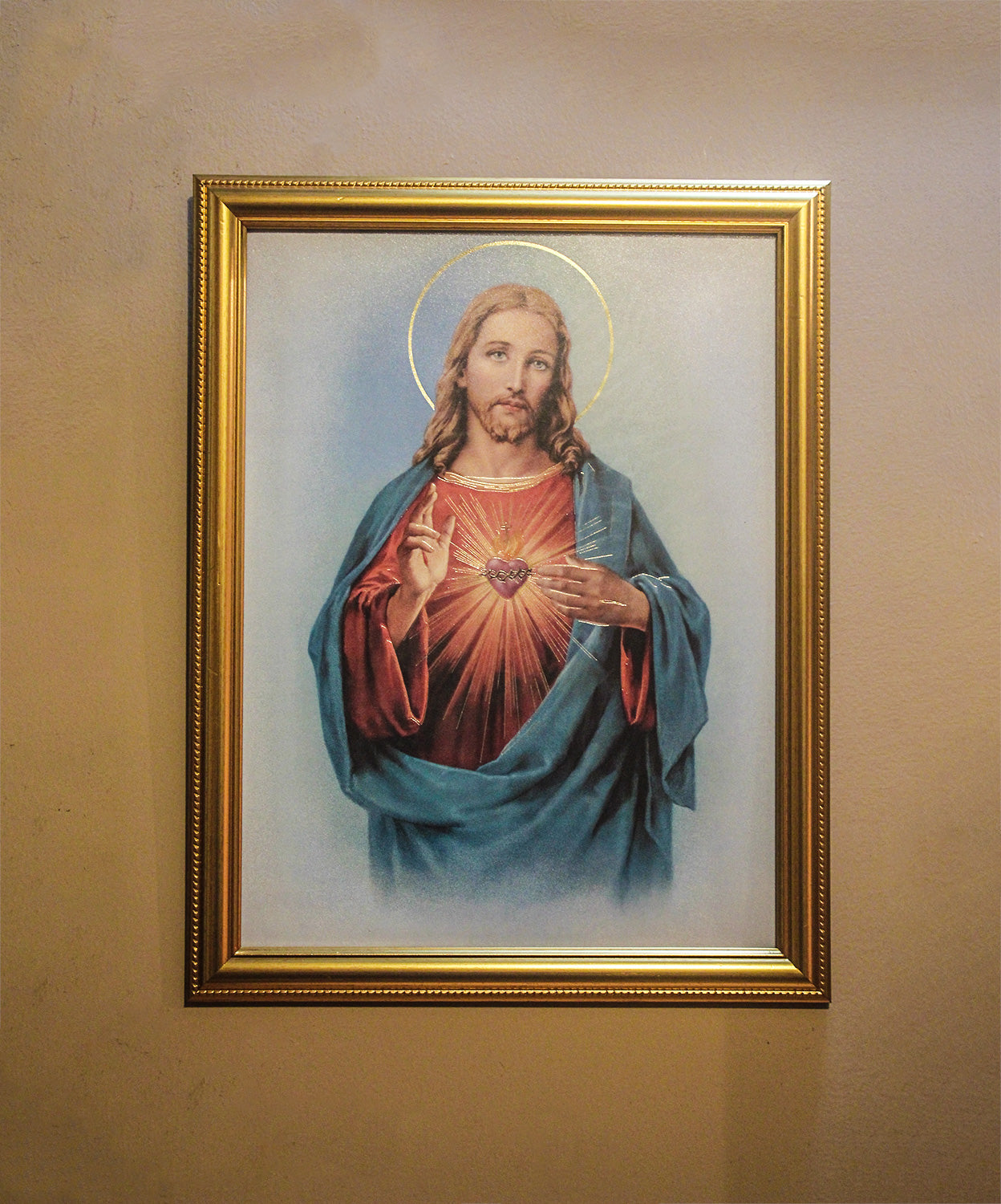 CUADRO SAGRADO CORAZON ITALIANO