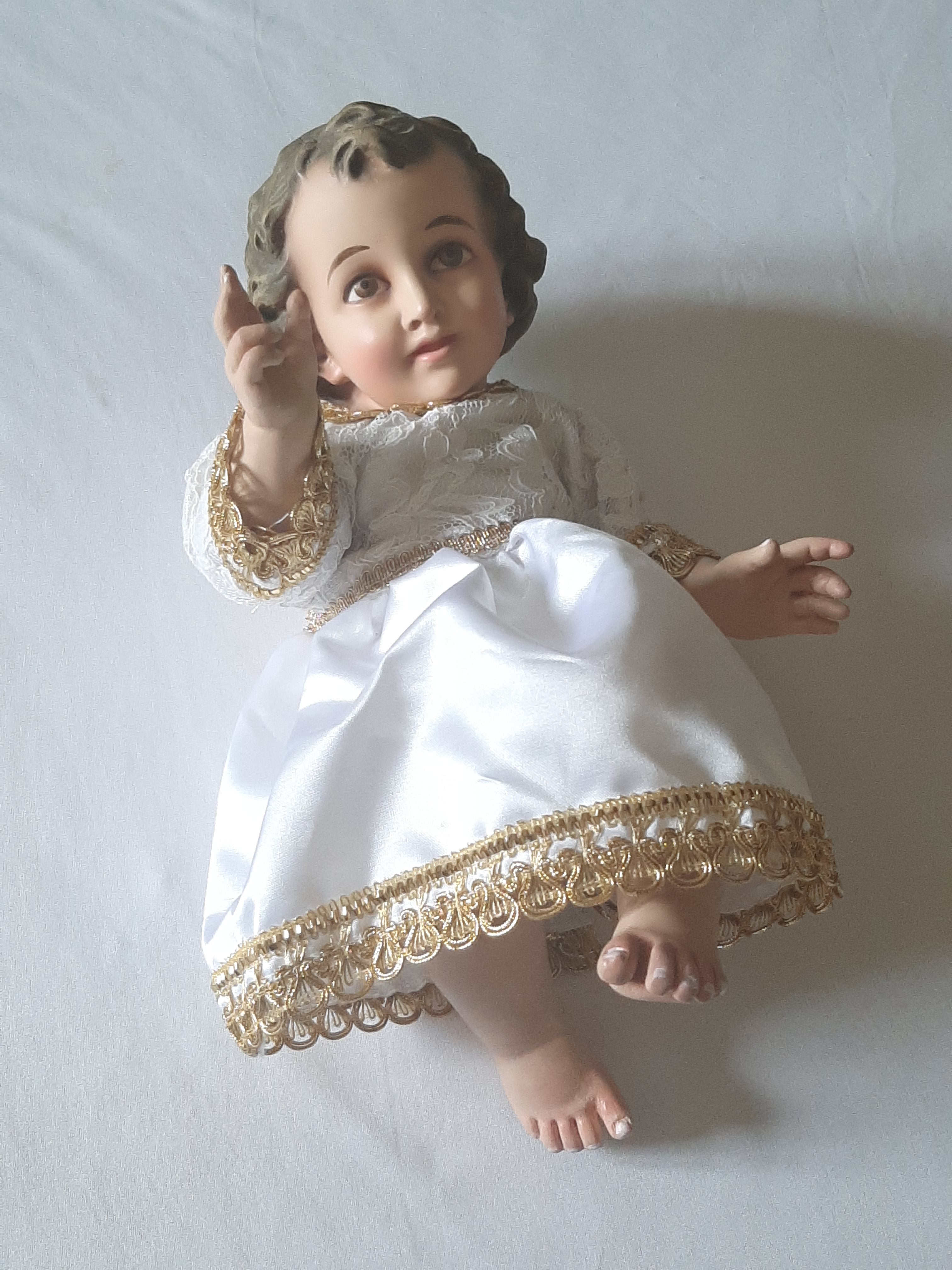 NIÑITO JESUS DE CERAMICA  DE 35 CM. NACIMIENTO