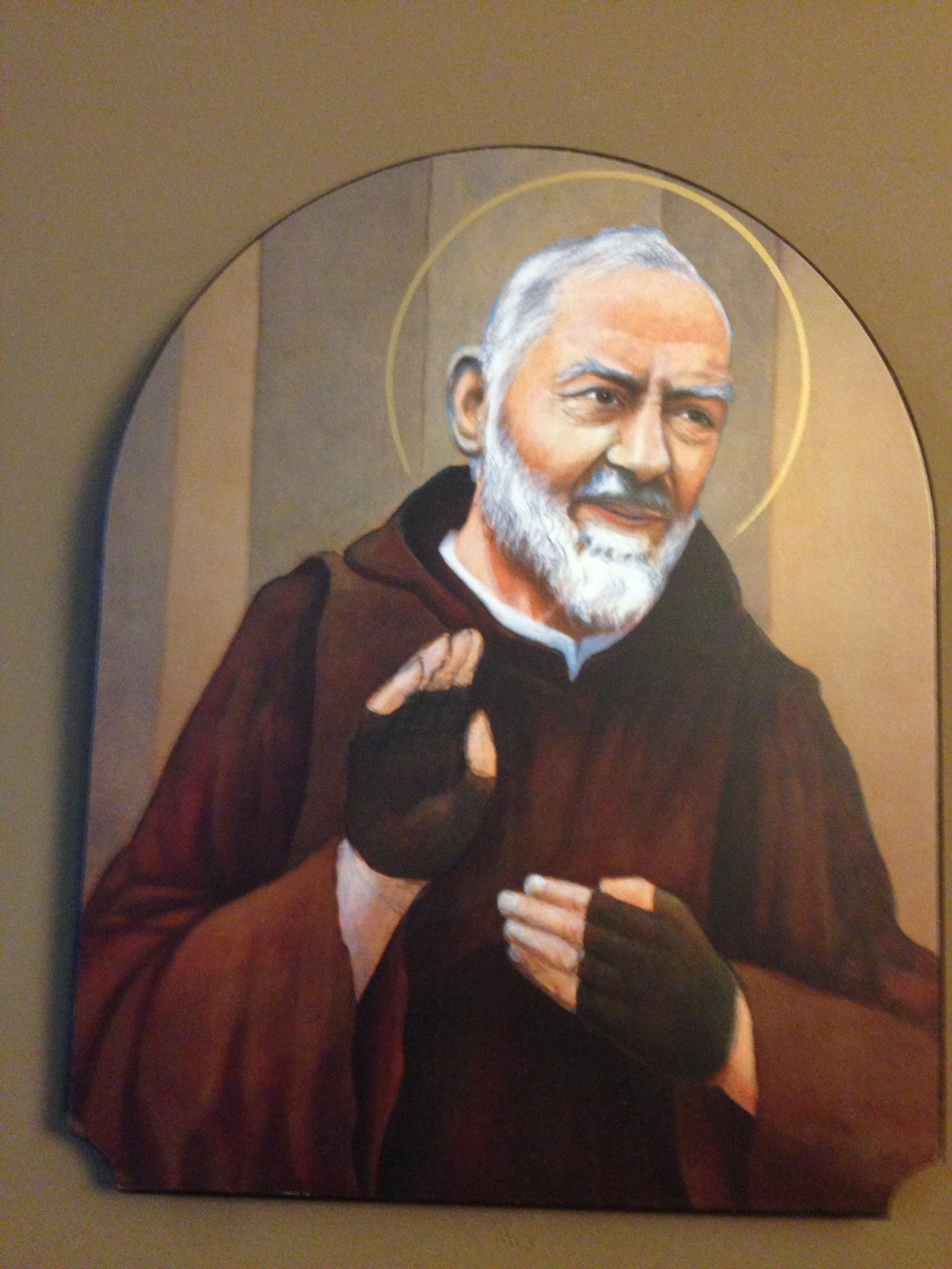 CUADRO  DEL MILAGROSO PADRE PIO