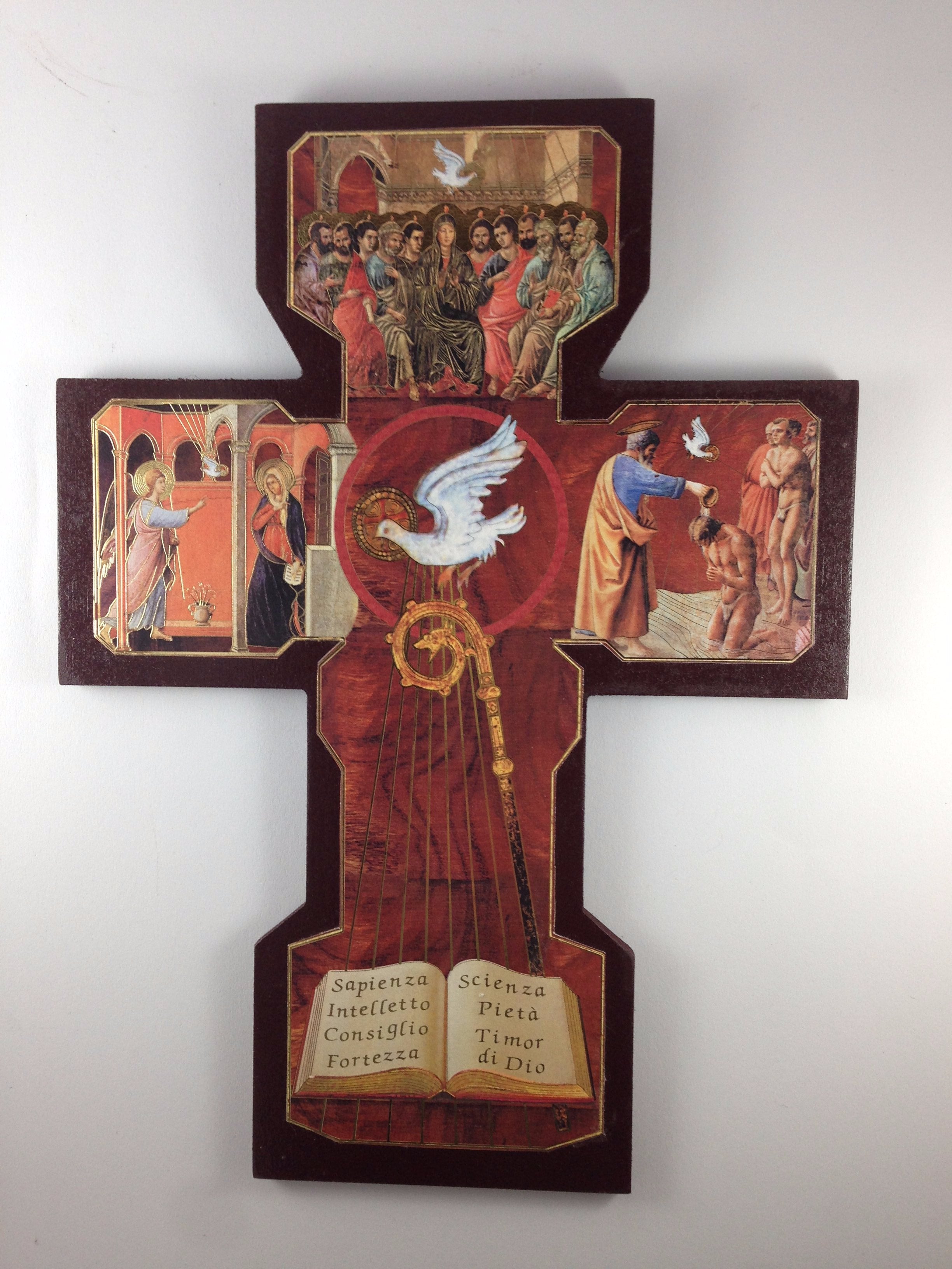 CRUZ ITALIANA DE LA CONFIRMACION CON EL ESPIRITU SANTO